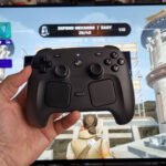 I tried playing Fortnite with the Steam Controller, and now all I want to do is watch The Mandalorian and Grogu