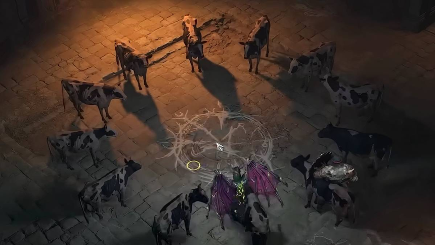 Diablo 4 secret cow level found after 3 years and 2 expansions