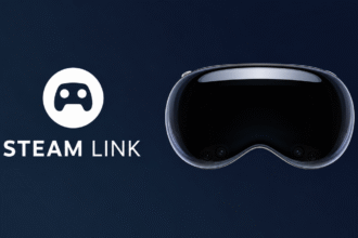 Valve Released A (Flatscreen) 4K Steam Link visionOS App