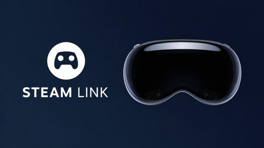 Valve Released A (Flatscreen) 4K Steam Link visionOS App