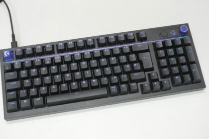 Logitech G316 X review - a budget gaming keyboard that's loud and proud