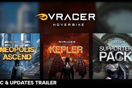 VRacer Hoverbike Launches New Tracks &amp; Supporter DLC Packs