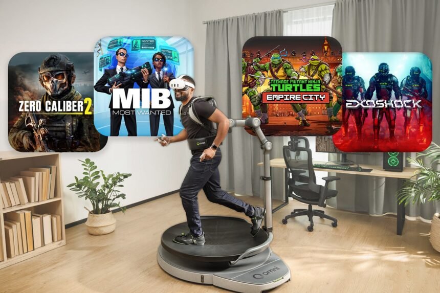 Omni One is the First VR Treadmill with Official Support for Meta Quest
