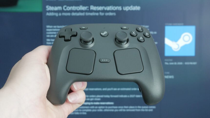 Steam Controller reservation hopefuls hit by fresh disappointment with Valve's latest hardware update