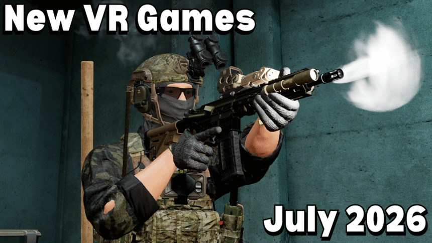 New VR Games &amp; Releases July 2026: Quest, PS VR2, PC VR &amp; More