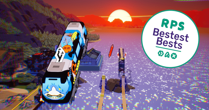 Denshattack review: one of 2026's best games so far is a racing ruckus of railways, rebellion, and ramen