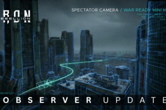 Iron Rebellion's Observer Update Adds Spectator Mode &amp; Minimap UI Improvements