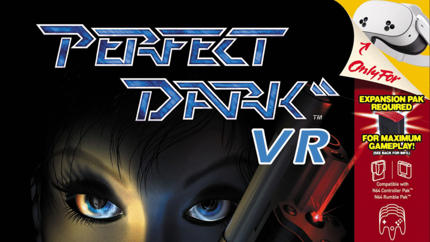 Fanmade VR Port Of Nintendo 64 Classic Perfect Dark Out Now On Quest &amp; PC