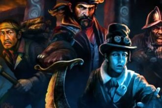 Brightfall is a co-op survival crafting game set on a cursed Celtic island that consumes light and minds