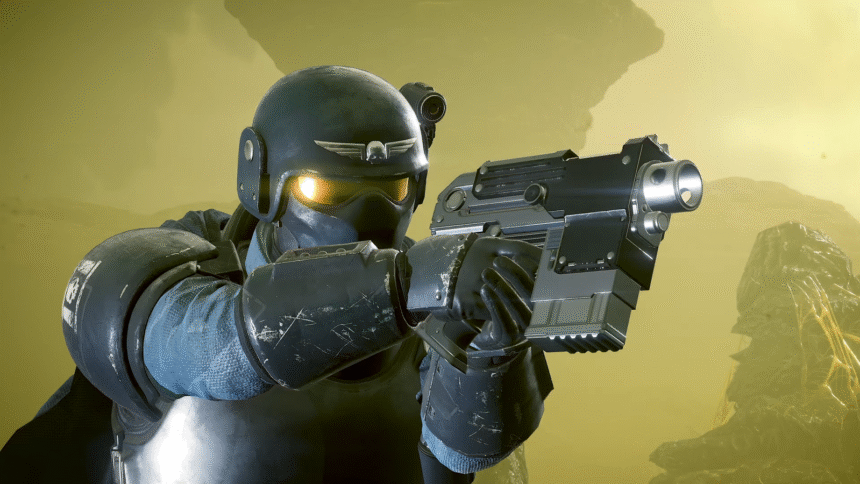Helldivers 2 gets a very fitting Warhammer 40K crossover