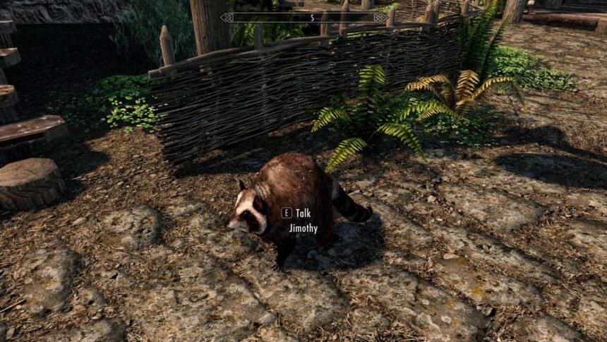 Jimothy the Raccoon is already in Skyrim and Stardew Valley