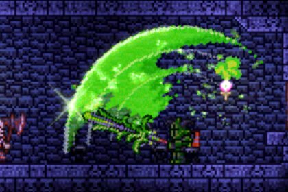 Terraria 1.4.5.7 is almost here, with gassy greatswords and trick projectiles