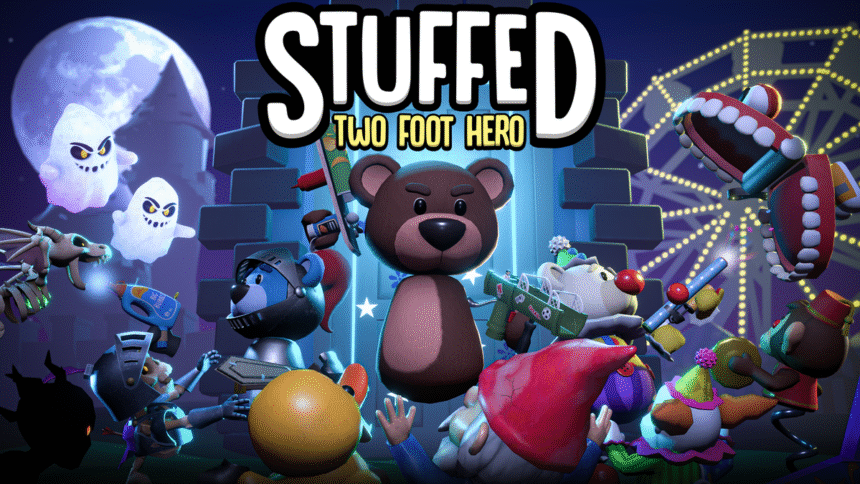 Stuffed: Two Foot Hero Is A New VR Wave Shooter Coming To SteamVR &amp; Meta Quest