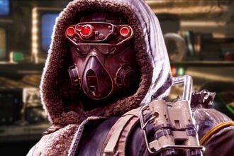 Arc Raiders Expedition 5 will be its last until 2027 - A person wearing a full face mask and hood.