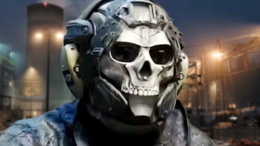 Call of Duty Modern Warfare 4 beta patch notes for August 23 - Ghost wearing his signature skull-faced mask in the Infinity Ward multiplayer FPS game.