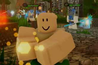 Dungeon Quest Reborn codes - a default player character in Dungeon Quest Reborn on Roblox.