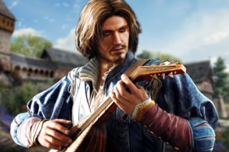 New The Witcher 3 DLC Songs of the Past will give Geralt's best friend a much-deserved chance to shine - Dandelion (or Jaskier), a bard strumming his lute.