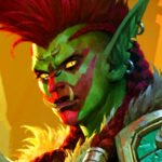 World of Warcraft Midnight Season 2 class tuning patch notes - A red-haired orc in the Blizzard MMORPG.