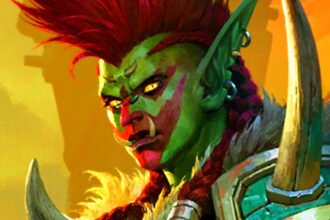 World of Warcraft Midnight Season 2 class tuning patch notes - A red-haired orc in the Blizzard MMORPG.