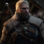 Geralt in Witcher 3 Remastered.