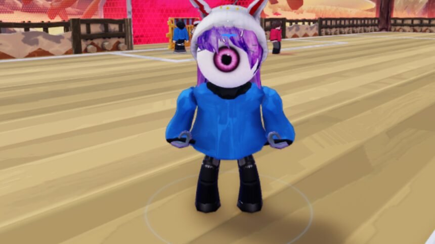 Illegal Soccer codes - a player standing on the field in Illegal Soccer on Roblox.