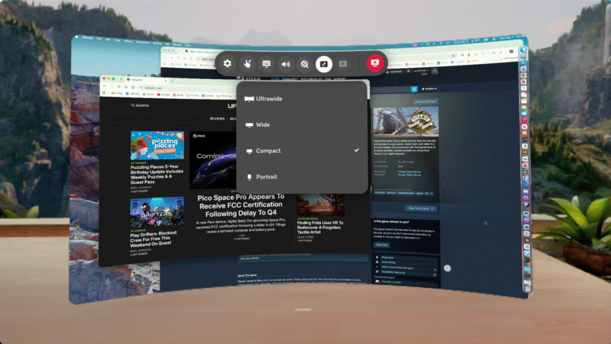 Quest's Meta Virtual Display Got A New Name, Input Forwarding &amp; Mac Parity