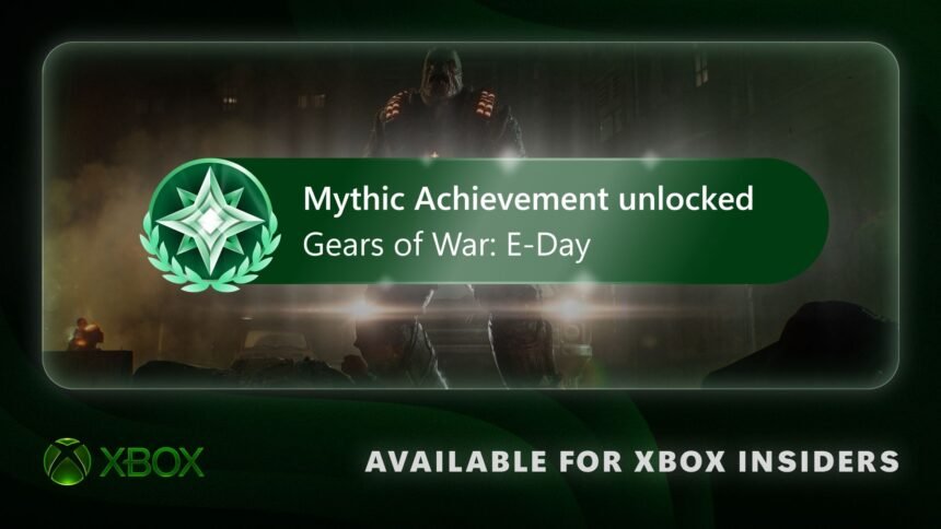 Xbox Mythic Achievements