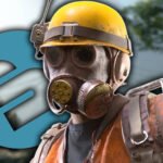 ARC Raiders Cred removed: An image of a Raider with a gas mask looking at the camera.