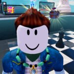 Chess Incremental codes - Roblox player standing on a chess board with their face close up