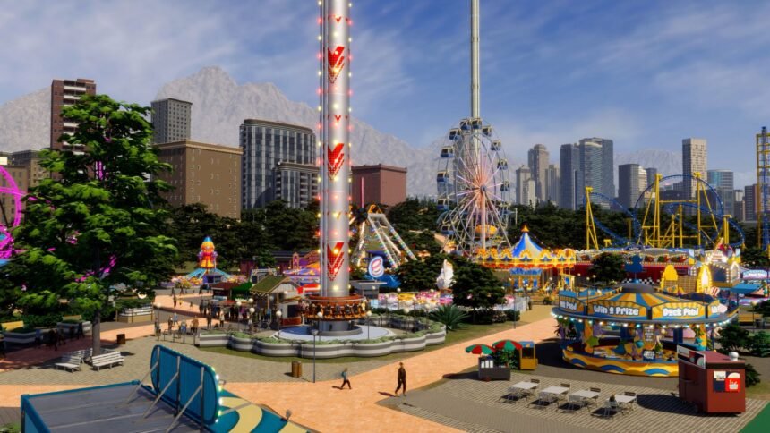 New Cities Skylines 2 DLC will let you build the theme parks and zoos of your dreams