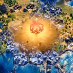 Civilization 7 is entering the Atomic Age at last with free update Arc of Tomorrow, followed by a space race DLC called Earthrise - A nuclear bomb detonates in the 4X strategy game.