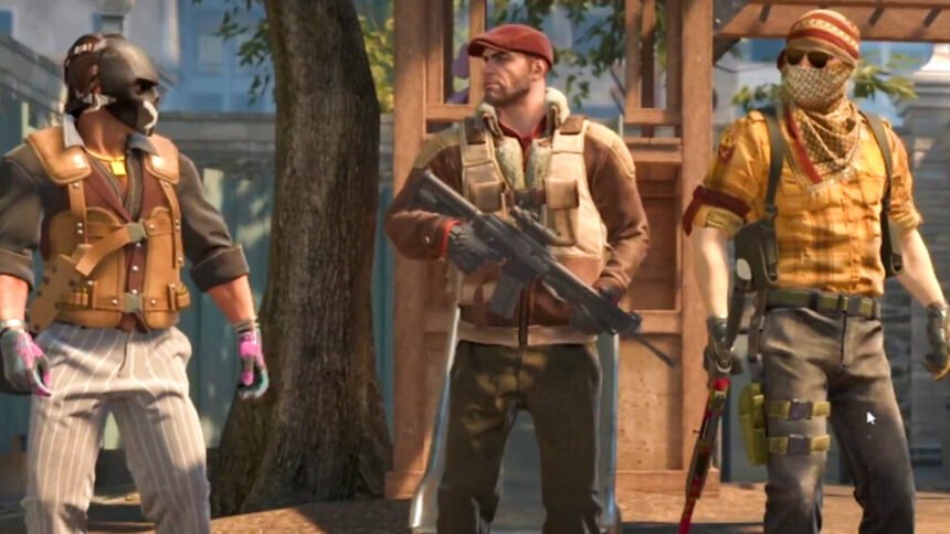 Counter-Strike 2 update targets the multiplayer game's 'slur leaderboard rankings' with new chat encryption - Three soldiers in the Valve FPS.