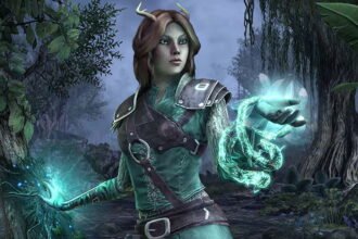 The warden in ESO.