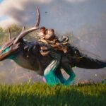ArenaNet says Guild Wars 3 will make you "fall in love with MMOs." Here's why I think it could: An image of a man in armor riding a stag-like creature through a green field