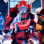 A new Jump Space free weekend is the ideal time to try the space shooter, one year on - Three soldiers in colorful space armor.