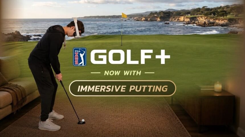 Golf+ Adds Mixed Reality "Immersive Putting" On Quest 3 &amp; 3S