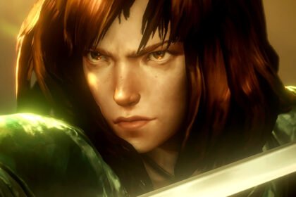 No Rest for the Wicked 1.0 is delayed - Odessa, a young warrior clutching a sword in the Moon Studios RPG.
