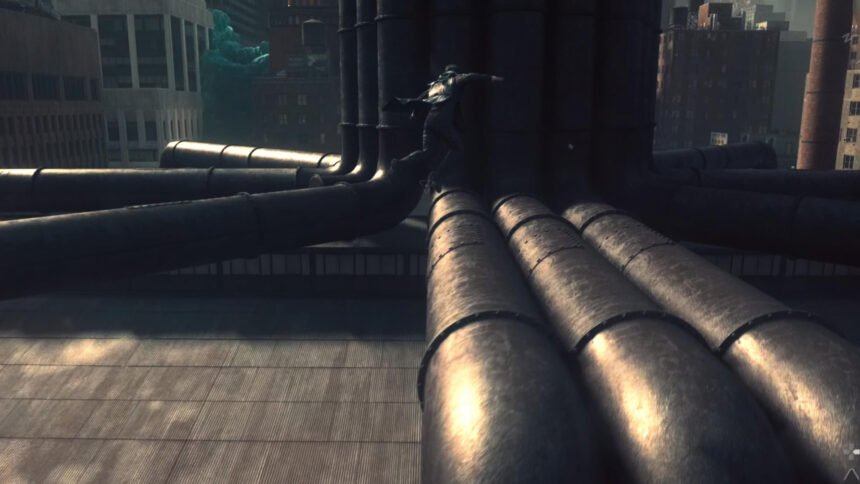 The pipes of the Central Factory in Control Resonant.