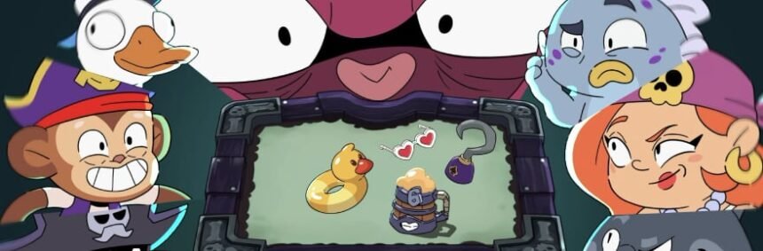 Piroker is an eight-player auto-battler that blends Texas Hold ‘Em poker and roguelike mechanics