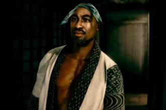 Stranger Than Heaven dev says it isn't using AI to bring back Tupac, it's treating him with the "biggest respect possible": An image of Tupac in traditional Japanese clothing in Stranger Than Heaven