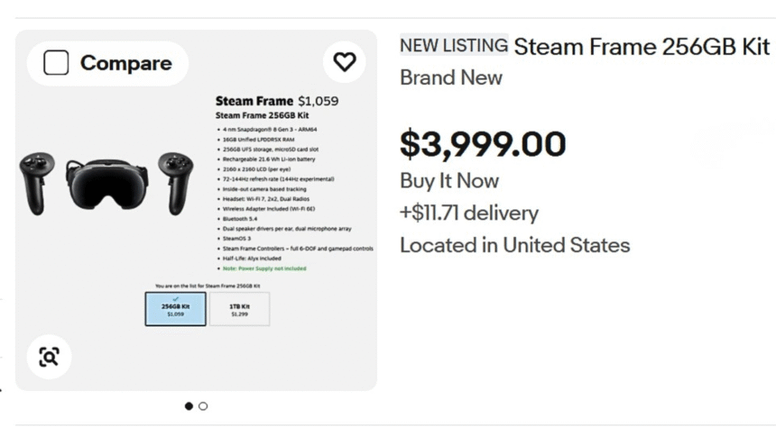 Scalpers &amp; Scammers Swoop In To Prey On Waitlisted Would-Be Steam Frame Buyers