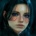 Aion 2 extends launch rewards to all as thanks for the huge early access support - A black-haired woman in feathered clothing in the new MMORPG from NC.