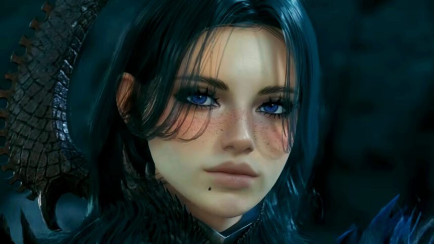 Aion 2 extends launch rewards to all as thanks for the huge early access support - A black-haired woman in feathered clothing in the new MMORPG from NC.
