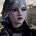 New MMORPG Aion 2 hits top spot on Steam's global charts just from advanced access sales - A silver-haired woman in a black leather jacket.