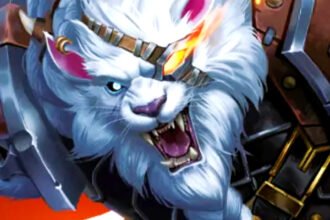 How a League of Legends champion becomes a Riftbound card - Rengar in the LoL CCG.