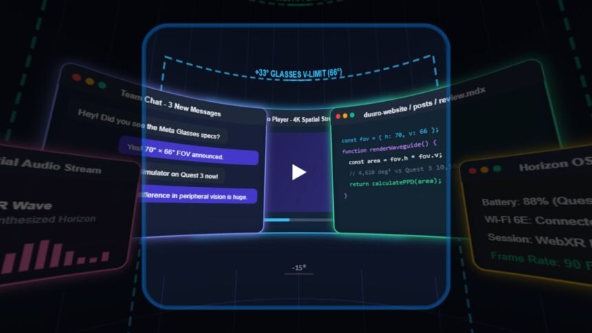 This App Lets You Actually Experience Meta VR Glasses’ Field of View Before You Upgrade