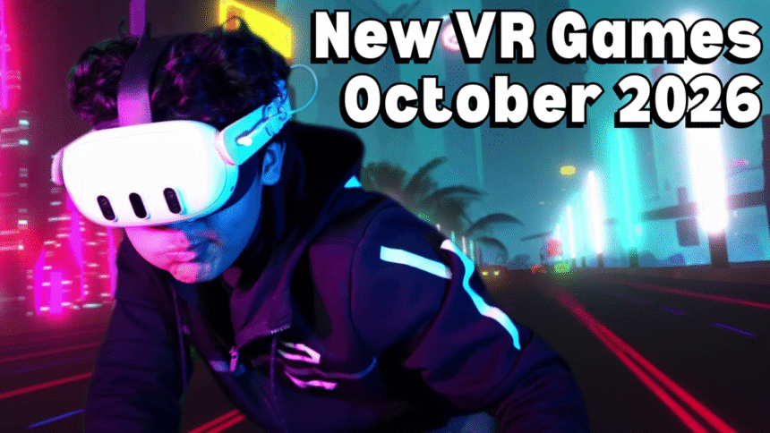 New VR Games &amp; Releases October 2026: Quest, PC VR, PS VR2 &amp; More
