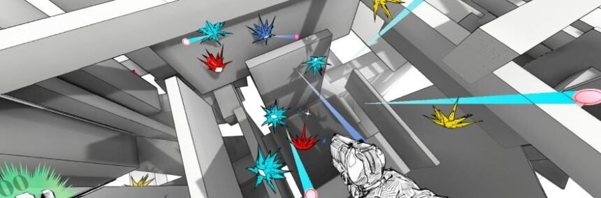 Vincit is a fast-paced multiplayer FPS that blends quick movement, bullet parrying, and spell slinging